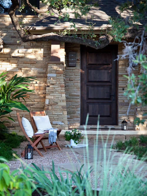 Tapered Stone Columns Houzz