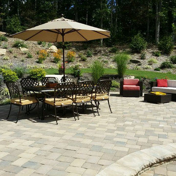 Backyard landscape design