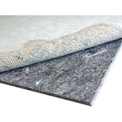 Premium Deluxe Cushioned Non-Slip Rug Pad by Slip-Stop - Grey - 2' 6 x 10