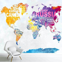 World Map Wallpapers - Products