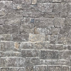 Gray Ashlar Natural Stone Thin Veneer (TN Limestone - Products
