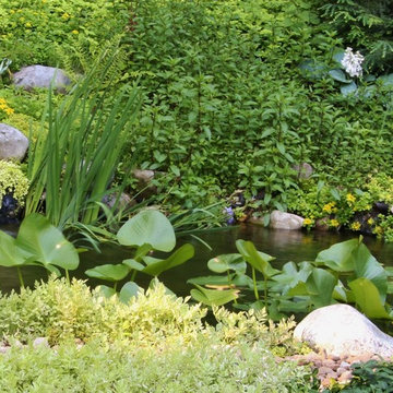 Beautiful Pond & Flagstone Patio in Lebanon PA
