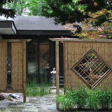 Asian inspired entry