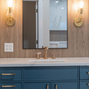 Modern Warm Bathroom Remodel | Boulder, Colorado