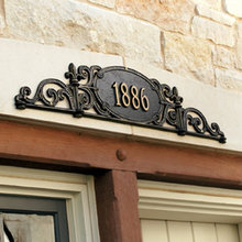 house number plaque