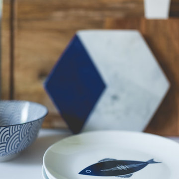 Stéphanie Fortier Design - Une touche de bleu !