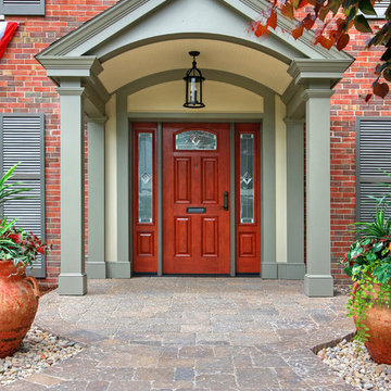 New Front Door & Driveway