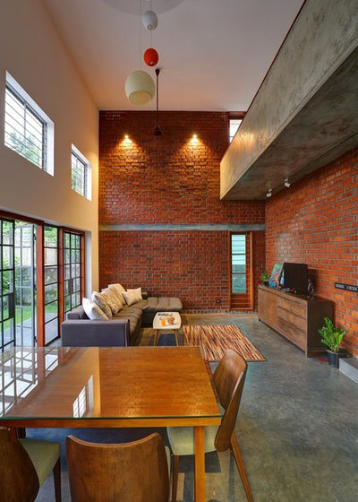 Contemporary Living Room by Studio Nirvana