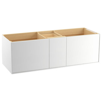Kohler K-99548 Jute 60" Vanity Cabinet Only - Wall Mounted / - Linen White