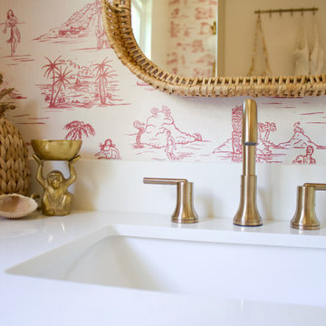 Beach Bungalow Powder Room