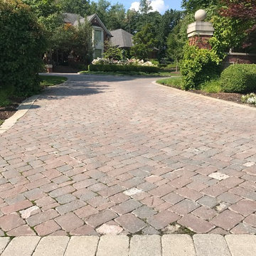 Brick Paver Driveway Repair | Cleaning | Polymeric Sand | Sealing | Michigan