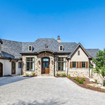 SC Custom European Mountain Home Exterior