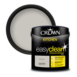 easyclean&reg;️️ Kitchen Matt Emulsion - Grey Putty - Paint