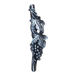 Dartefax - Grapevine Pull, Oil Rub Bronze, Right - Cabinet And Drawer Handle Pulls