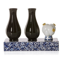 Moooi - Moooi Delft Blue No. 10 Vase - Vases