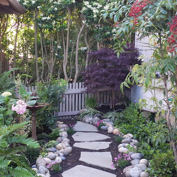 Secret Garden from the new entry walk
