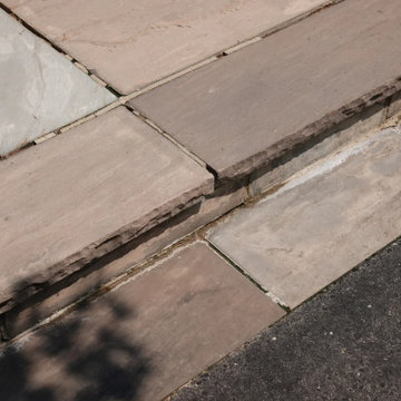 Restoring Flagstone for Front Walkway