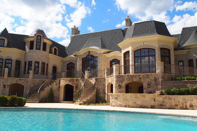 Tuscan exterior home photo in New York