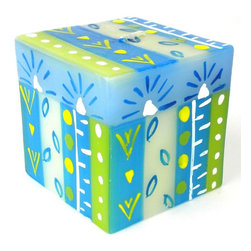 Nobunto - Hand Painted Candle, Cube, Ihlobo - Candles