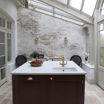 Muswell Hill Traditional Small Painted Shaker Kitchen
