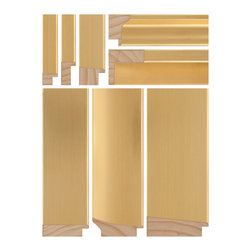 Tate Gold Custom Frame Collection - Picture Frames