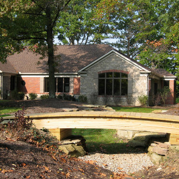 Rear Facade and Bridge