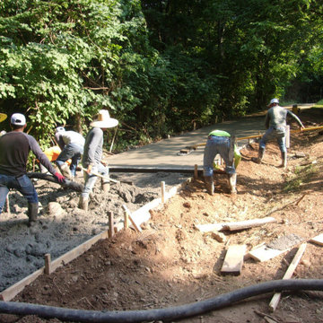 Middle Driveway Replacement & Rip Rap Swale