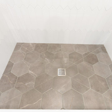 Modern Classic Primary Bath Remodel Leawood, KS