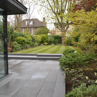 Geometrisches Garten im Innenhof - Ideen für die Gartengestaltung