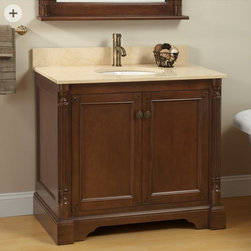 Customize Solid Wood Bathroom Vanity- - Products