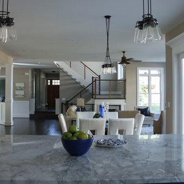 Project #22 | Stainless Steel & Dark Wood Treads