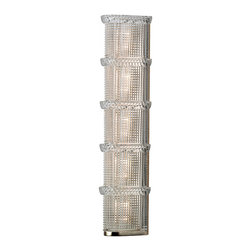 Polished Nickel Finish  5 Light Bathroom Lighting by Hudson Valley Blythe - Outdoor Lighting