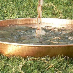 Copper Hammered Anchoring Basin 15 inches - Outdoor Products