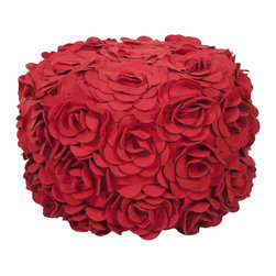 Surya Pouf Ottoman - Floor Pillows And Poufs