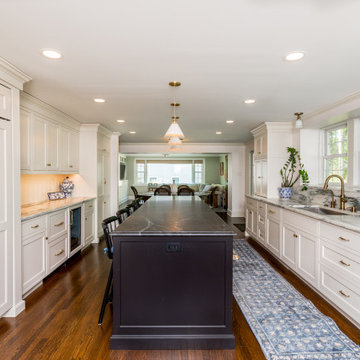 Transitional Kitchen and Interior Improvement Jenkintown