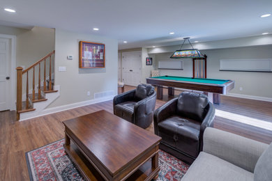 A Spacious Basement Remodel for Entertaining