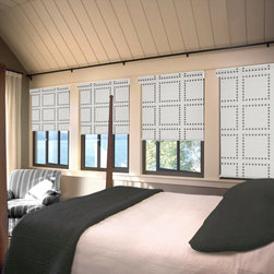 Kristan Cunningham Studio Light Filtering Roller Shades - Cellular Shades