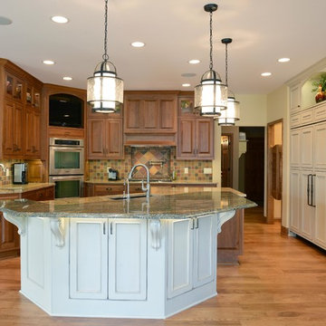 Crystal Cabinets- Inset Traditional Kitchen