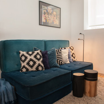 Blue Sofa Nook in Living Room, Marvila
