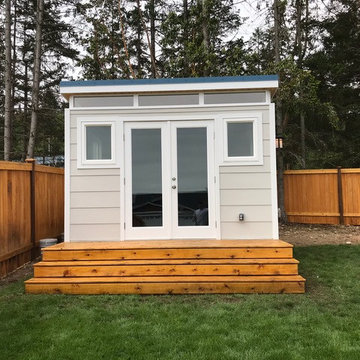 Fence Staining + Shed Painting