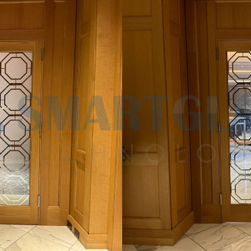 Switchable Glass Door
