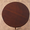 NSI221 Round Mahogany Table With Reeded Edge