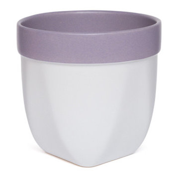 Versa Ceramic Pot, Lavender 5" High