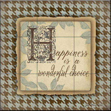 Tile Mural, Happiness by Jo Moulton