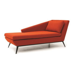 Cleo Chaise Lounge by DellaRobbia - Indoor Chaise Lounge Chairs