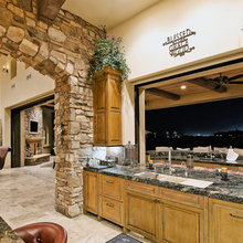 accent wall/beams