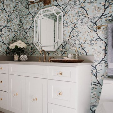 Classic + Retro + Glam Bathroom