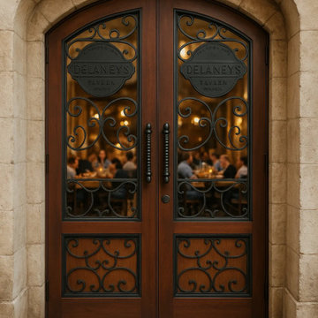 Delaney Estate Restaurant Door