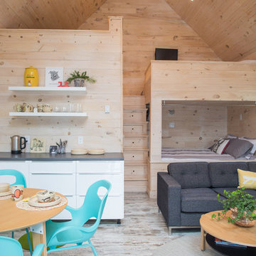 Meet BUNKIE! A 320 Sq Foot Cottage bursting with style & design!