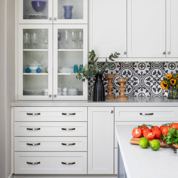 Gorgeous Marion cabinets in Kitchen with Tustin Addition